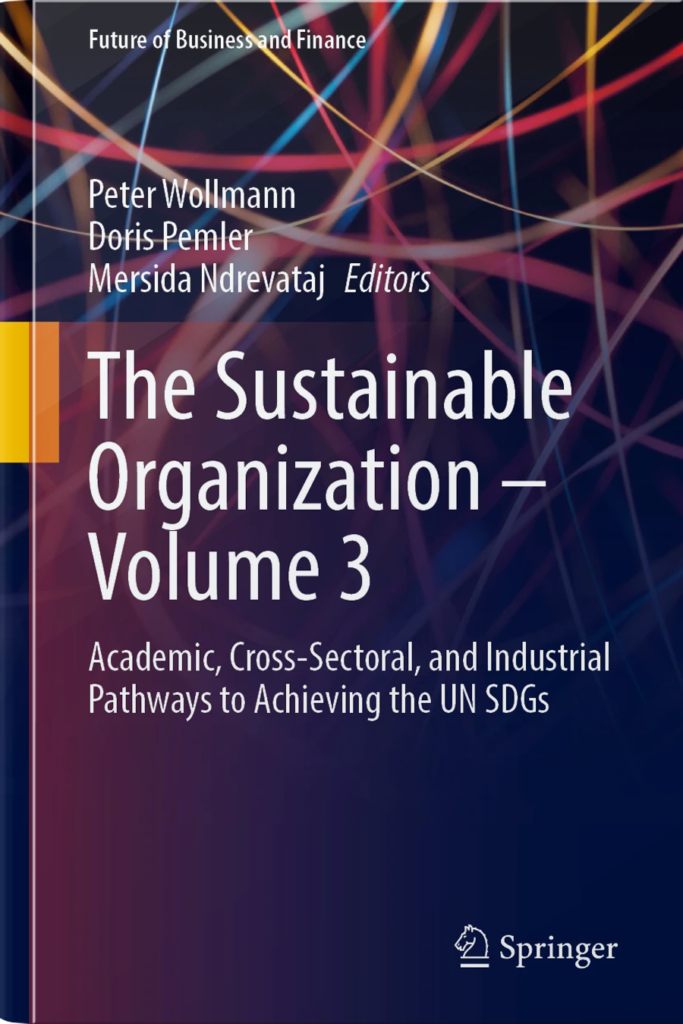 The Sustainable Organization – Volume 3 Book Cover