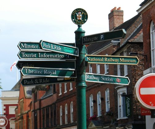 Complex street signs